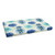 Gardenia Seaglass Floral Rectangular Outdoor Bench Cushion - 60" - Blue and Green