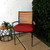 Sunbrella Jockey Braided Corded Outdoor Canvas Chair Cushion - 19" - Red