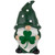 Shamrock Gnome St. Patrick's Day Outdoor Garden Statue - 7.75"