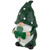 Shamrock Gnome St. Patrick's Day Outdoor Garden Statue - 7.75"