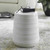 Desert Plains Striped Glaze Garden Stool - 17" - Beige