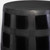 Patchwork Gridded Garden Stool - 17" - Black