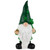 St. Patrick's Day Shamrock Gnome Outdoor Garden Statue - 16.25" - Green