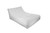 Cloud Oxford Fabric Inflatable Swimming Pool XL Chaise Lounger - 73" - Beige