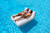 Cloud Oxford Fabric Inflatable Swimming Pool XL Chaise Lounger - 73" - Beige