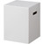 Ceramic Solid Outdoor Side Table - 16" - Matte White