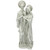 The Holy Family Outdoor Garden Sculpture - 21.5" - Cream and Gray