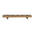 Natural Finish Rectangular Centerpiece Candleholder - 40' - Brown and Black