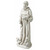 St. Francis Easter Outdoor Statue with Bird Feeder - 28" - Gray and Black