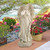 Guardian Angel Outdoor Garden Statue - 32.5" - White and Gray