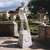 David Outdoor Garden Statue - 58" - White and Gray