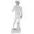 David Outdoor Garden Statue - 58" - White and Gray