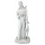 Saint Francis of Assisi Outdoor Garden Statue - 37" - White and Gray
