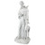 Saint Francis of Assisi Outdoor Garden Statue - 37" - White and Gray