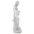 Saint Francis of Assisi Outdoor Garden Statue - 37" - White and Gray