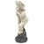 Samuel Gardeners Outdoor Girl Statue - 13" - Cream and Gray