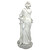 Winter Goddess of the Four Seasons Outdoor Garden Statue - 32.5" - Cream and Gray