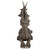 Desmond Dragon Garden Statue - 16.5" - Brown and Gray