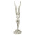 Heaven Free Fall Angel Garden Statue - 40" - White and Gray