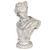 Apollo Belvedere Bust Garden Statue - 32.5" - Off White and Gray
