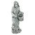St Fiacre The Gardener's Patron Outdoor Statue - 22" - Gray - Large
