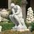 The Thinker Garden Statue - 25" - White and Gray
