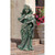 Maiden of the Forest Garden Statue - 16" - Green and Gray