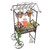 Floral Pushcart Easter Outdoor Garden Decor - 56.5" - Gray and Black