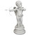 Cupid Message of Love Garden Statue - 22" - White and Gray
