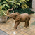 Triumphant Entry Elephant Outdoor Garden Statue - 55" - Brown