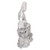 Goddess of Compassion Outdoor Garden Statue - 42.5" - Cream and Gray