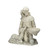 St. Francis Feeding Animals Garden Statue - 19" - White and Gray