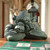 Goliath Gargoyle Garden Statue - 17" - Gray and Black