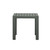 Metal Outdoor End Table - 21" - Gray