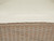 Outdoor Patio Wicker Loveseat with Cushion - 55" - Brown and Beige