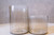 Hand-Etched Glass Tabletop Candle Holder - 10" - Clear