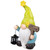 Welcome Gnome with Lantern Outdoor Garden Statue - 17.75"