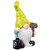 Welcome Gnome with Lantern Outdoor Garden Statue - 17.75"