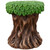 Fairy Tree Stump Outdoor Garden Plant Stand - 13.75"