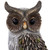Perched Owl Outdoor Garden Statue - 17.75"