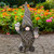 Gnome with Bird House Outdoor Garden Statue - 26.25"