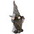 Gnome with Bird House Outdoor Garden Statue - 26.25"