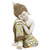 Resting Mosaic Buddha Outdoor Ceramic Garden Statue - 17"