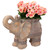 Elephant Outdoor Garden Planter - 13.75"