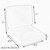 2-Piece Striped Rounded Front Deep Seating Outdoor Cushion Set - 22.5" - Gray