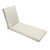 Diamond Outdoor Chaise Lounge Cushion - 79" - Off White and Beige
