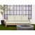 6-Piece Striped Round Front Deep Outdoor Seating Sofa Cushion Set - 70.5" - Green and White