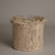 Glass Textured Votive Candle Holder - 6" - Cream