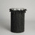 Textured Glass Votive Candle Holder - 10" - Dark Gray