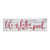 Fade Resistant "Life is Better by the Pool" Outdoor Wall Sign - 35" - White and Red